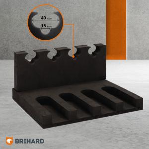 Brihard 4-guns 3D Foam Holder