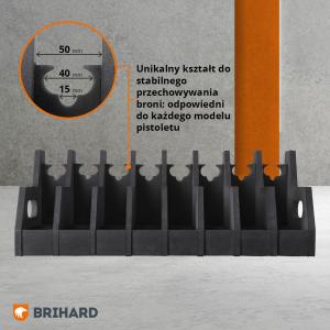 Brihard Advanced 8-guns Foam Holder