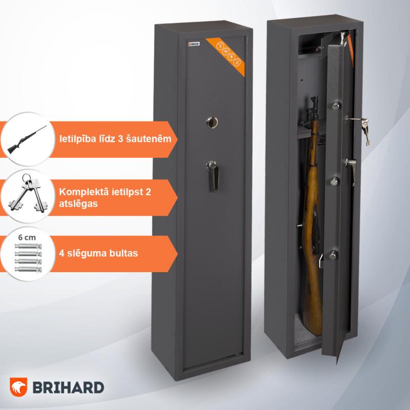 BRIHARD HUNTER 3 K 3 ieročiem