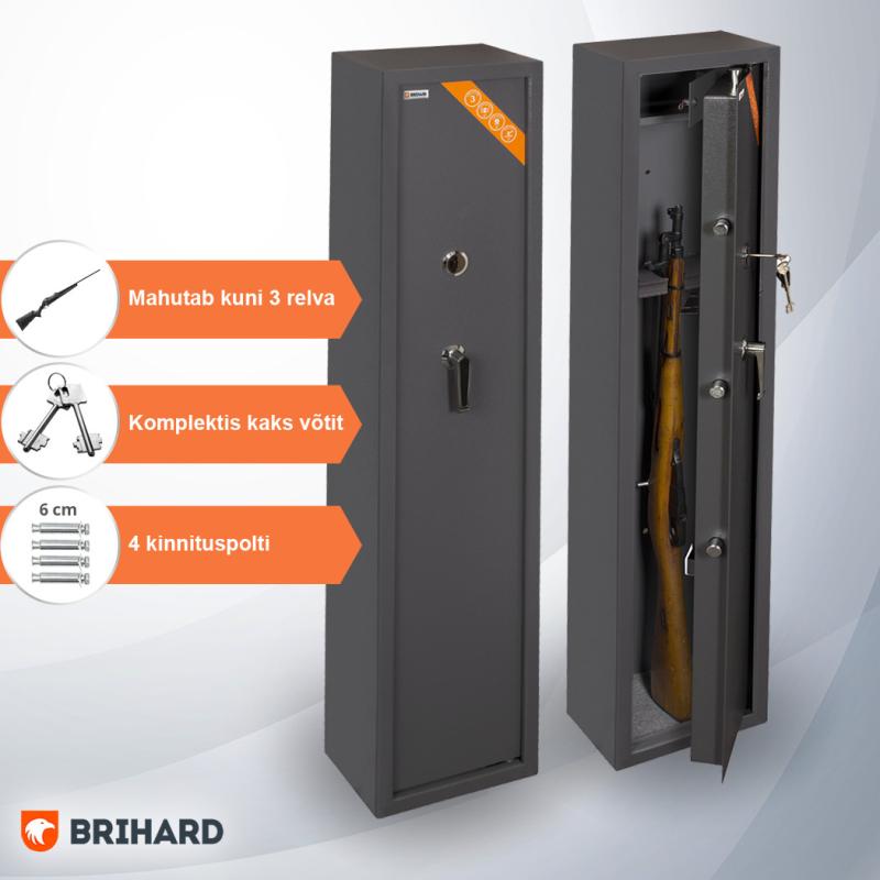 BRIHARD HUNTER 3 K 3 ieročiem