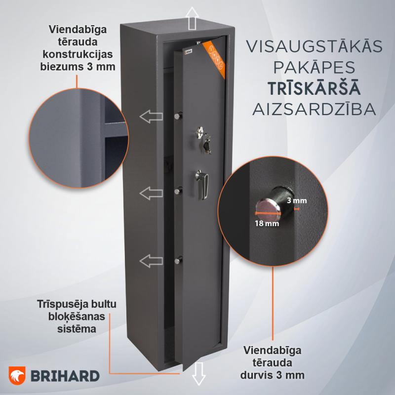 BRIHARD HUNTER 5 K 5 ieročiem