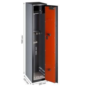 Brihard HUNTER PREMIUM 5 E 5 ieročiem