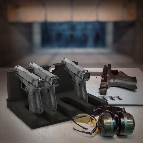 Brihard 4-relva 3D vahtsisuga relvahoidik