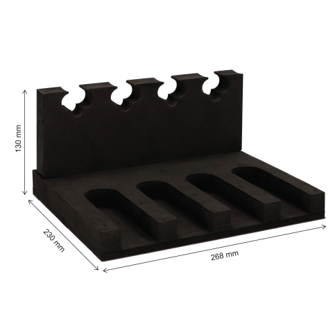 Brihard 4-relva 3D vahtsisuga relvahoidik