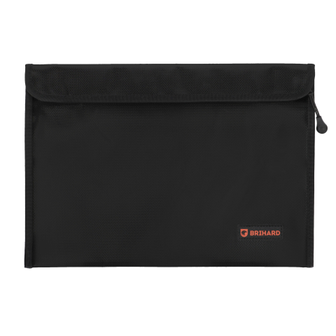 Brihard tulekindel dokumentide kott