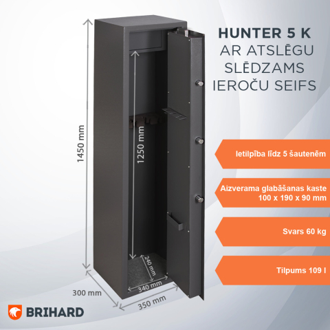 BRIHARD HUNTER 5 K 5 püssile
