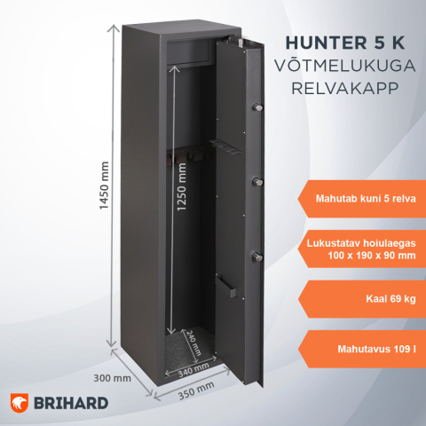 BRIHARD HUNTER 5 K 5 püssile