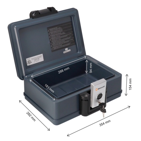 Brihard kaasaskantav tulekindel kast 2013 A5 K