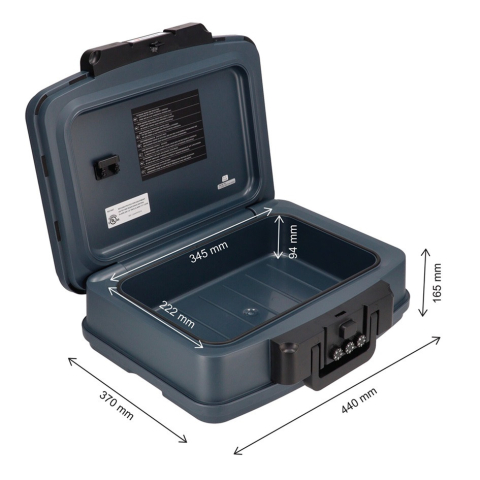 Brihard kaasaskantav tulekindel kast 2125N A4 C